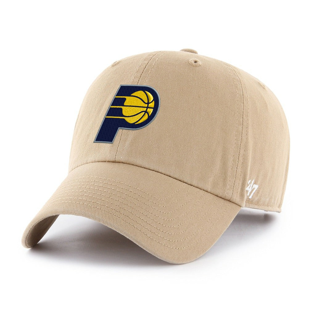 Indiana Pacers '47 Primary Logo Clean Up Adjustable Hat New