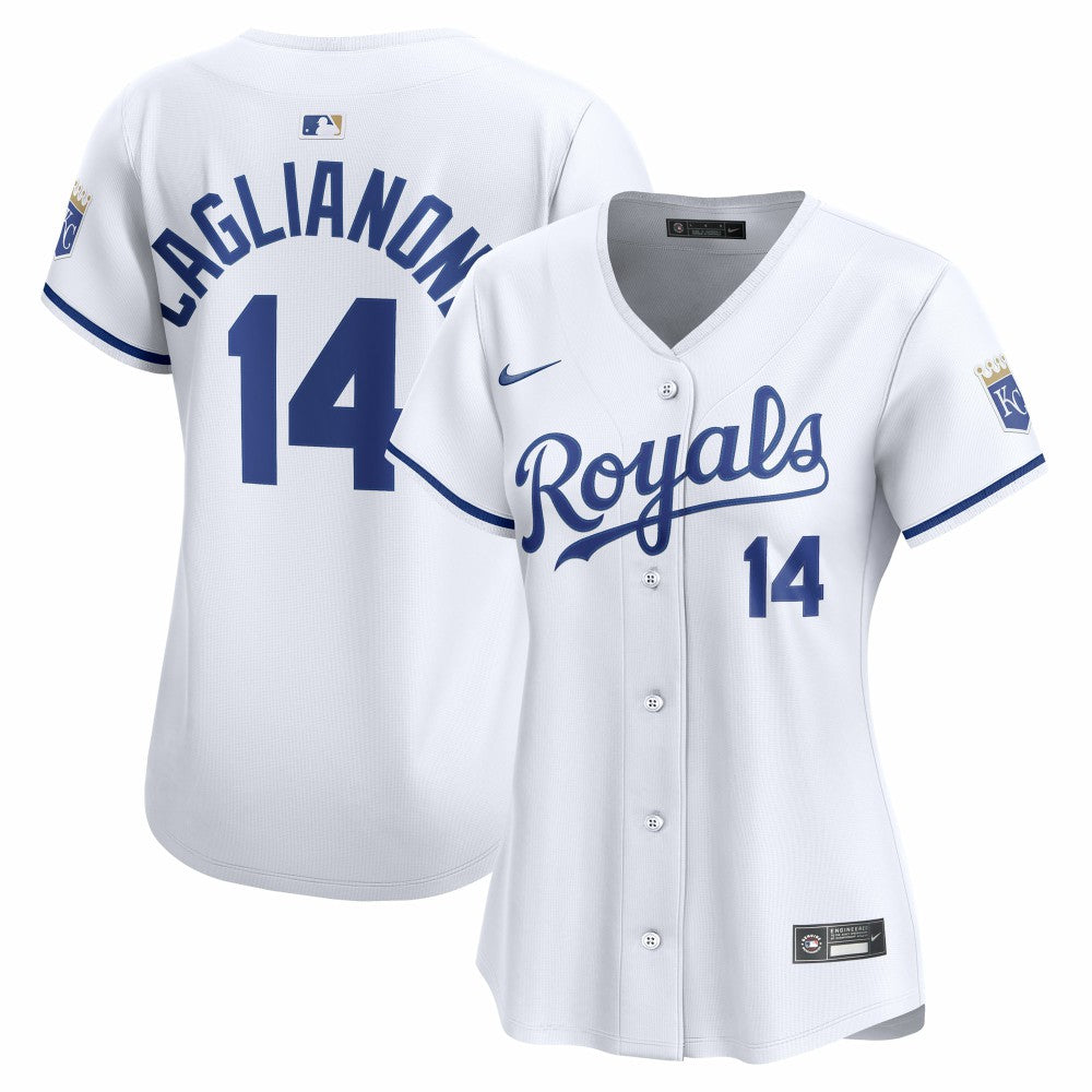 Jac Caglianone Kansas City Royals Nike Women's Home Limited Player Jersey | MLB US