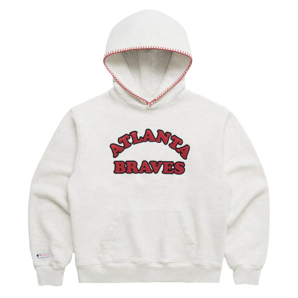 Atlanta Braves Madhappy x MLB Unisex Heavyweight Fleece Pullover Hoodie | MLB Sale