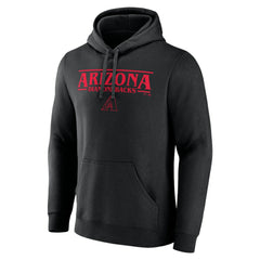 Arizona Diamondbacks Stranger Things Logo Lockup Pullover Hoodie | MLB On Sale
