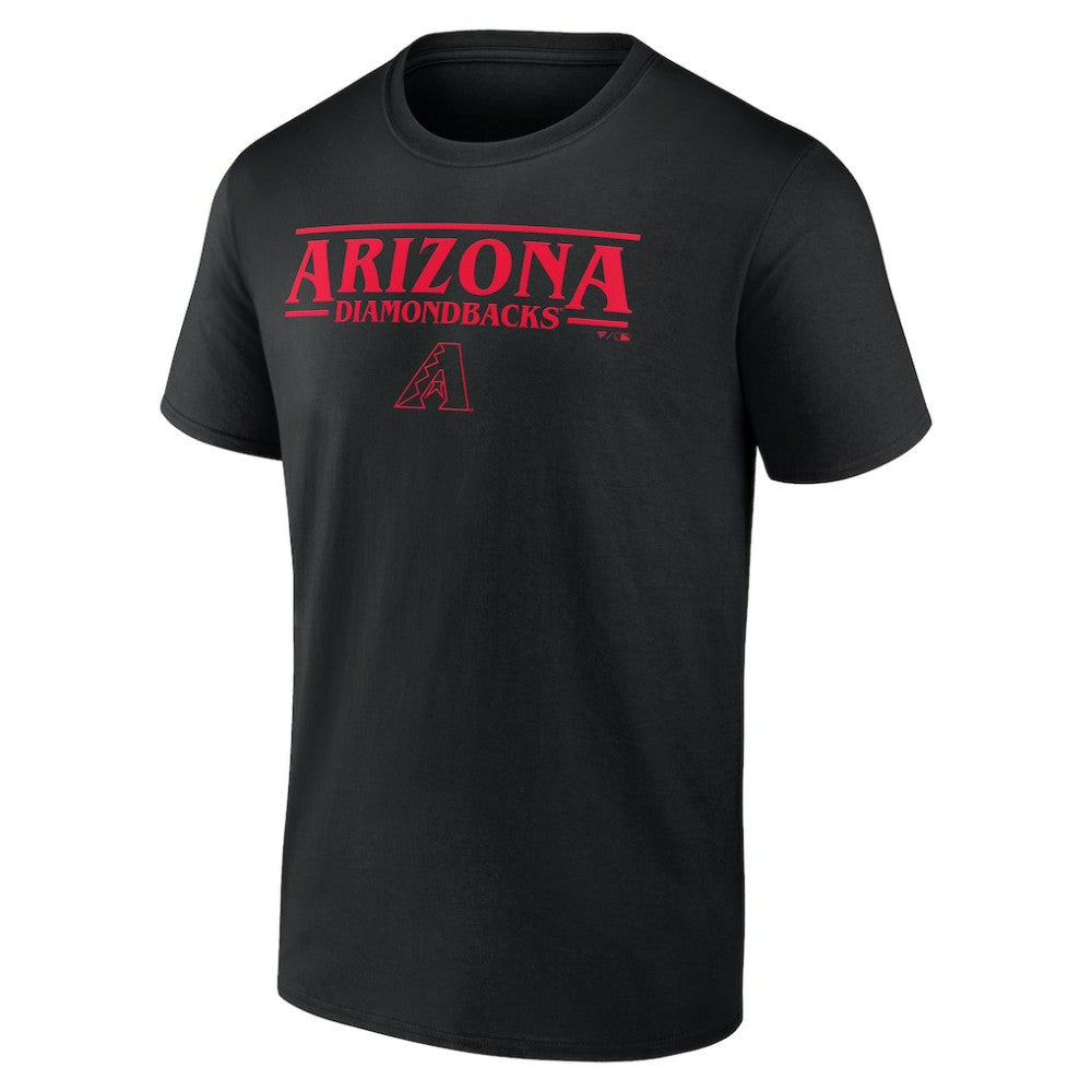 Arizona Diamondbacks Stranger Things Logo Lockup T-Shirt | MLB Online