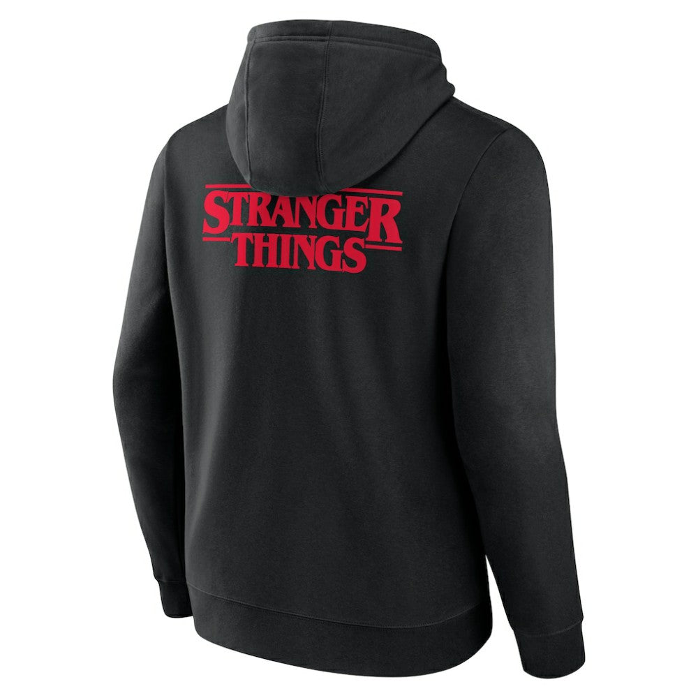 Texas Rangers Stranger Things Logo Lockup Pullover Hoodie | MLB US