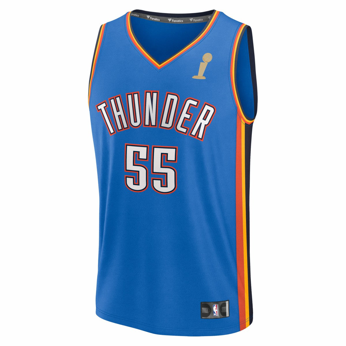Isaiah Hartenstein Oklahoma City Thunder 2025 NBA Finals Champions Fast Break Replica Player Jersey Outlet