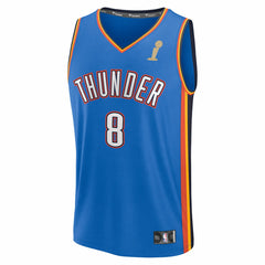 Jalen Williams Oklahoma City Thunder 2025 NBA Finals Champions Fast Break Replica Player Jersey Online
