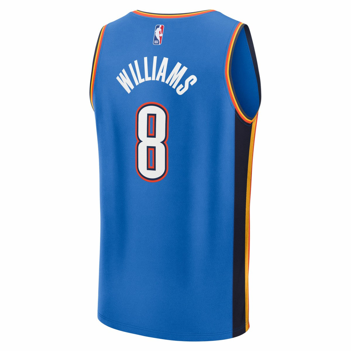 Jalen Williams Oklahoma City Thunder 2025 NBA Finals Champions Fast Break Replica Player Jersey Online