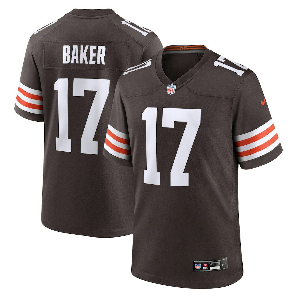 Cleveland Browns Nike Jerome Baker  Team Game Jersey