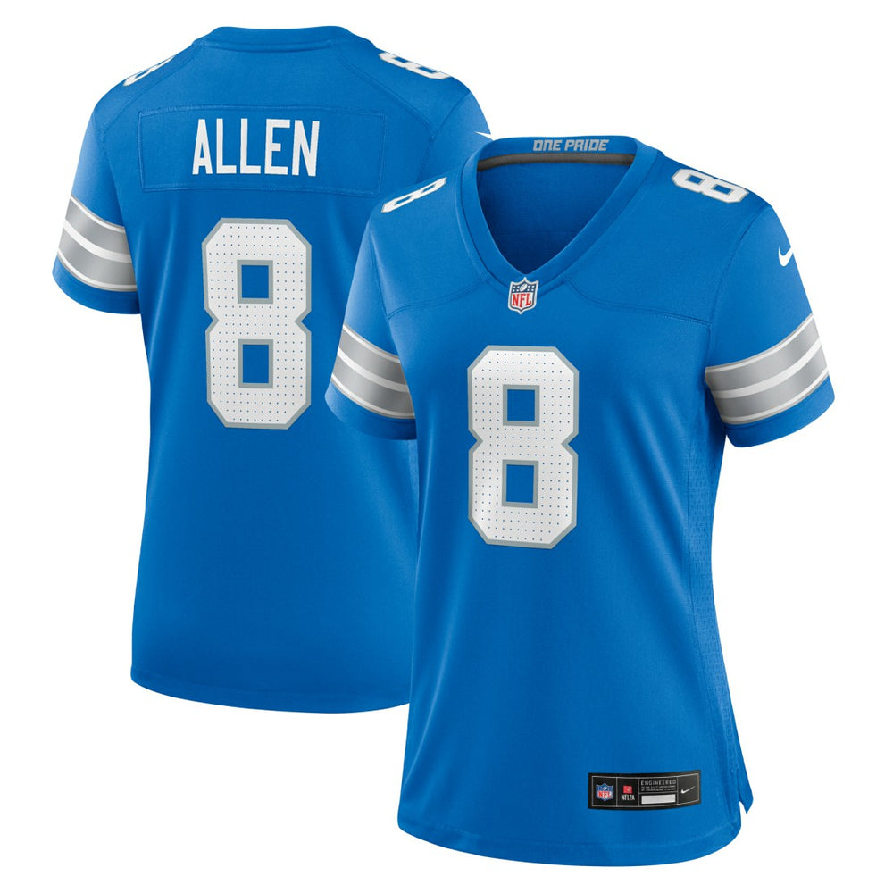 Detroit Lions Nike Kyle Allen  Women's Team Game Jersey
