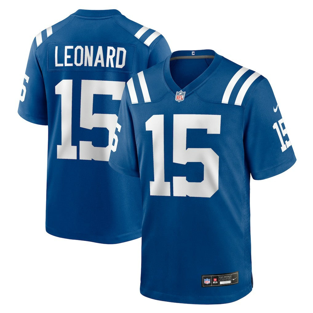 Indianapolis Colts Nike Riley Leonard  Team Game Jersey