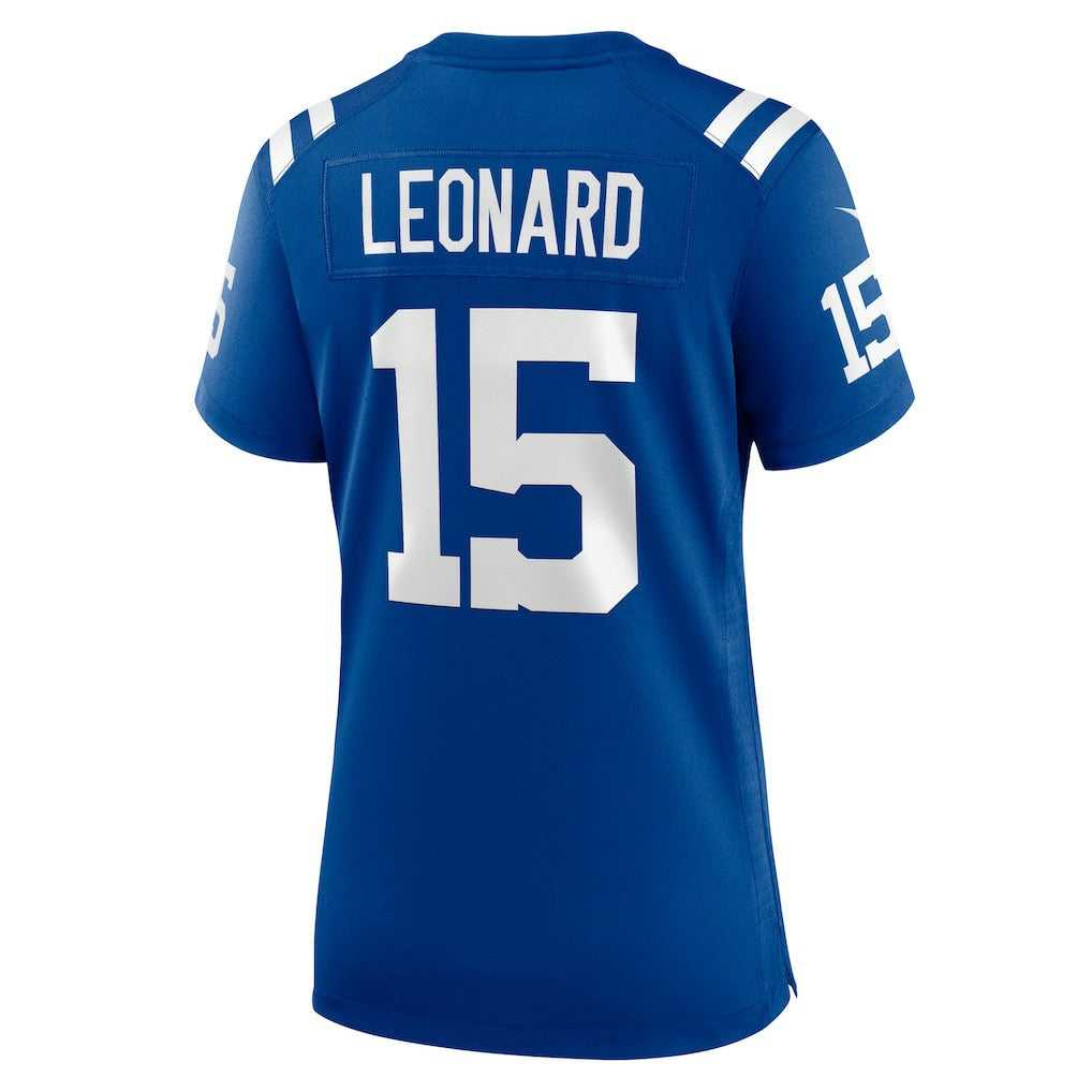 Indianapolis Colts Nike Riley Leonard  Women's Team Game Jersey