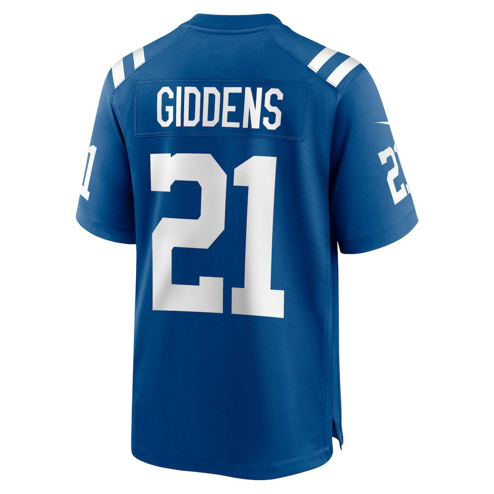 Indianapolis Colts Nike DJ Giddens  Team Game Jersey
