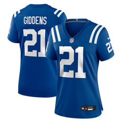 Indianapolis Colts Nike DJ Giddens  Women's Team Game Jersey
