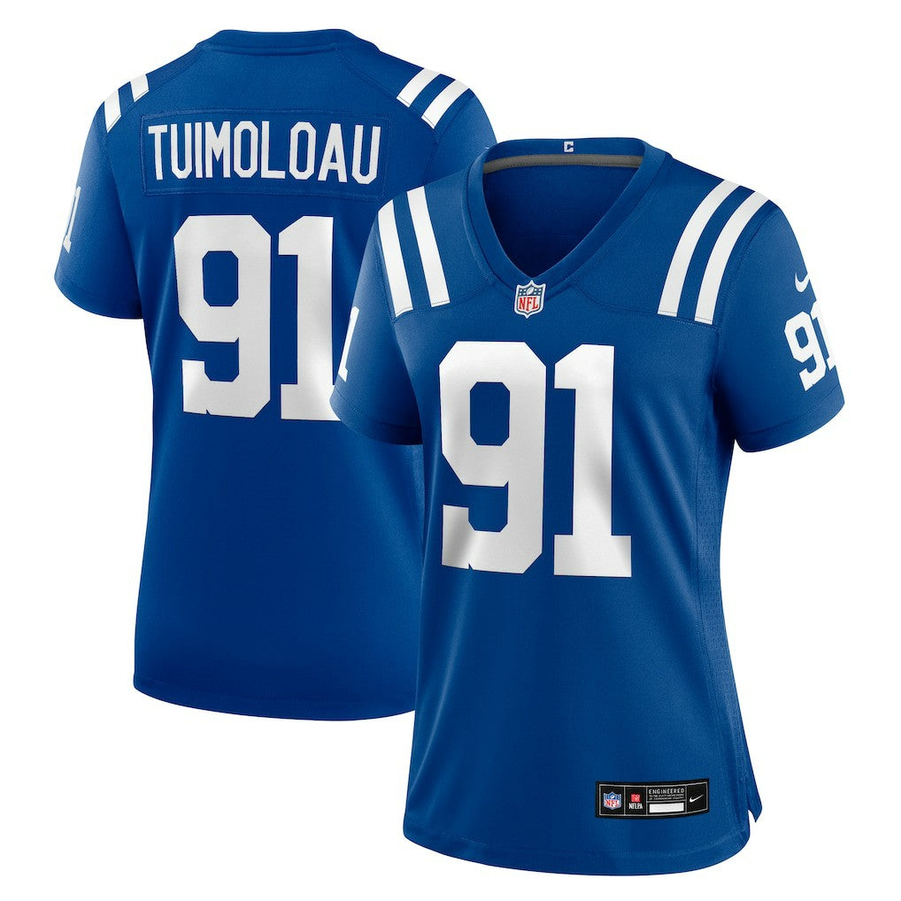 Indianapolis Colts Nike JT Tuimoloau  Women's Team Game Jersey