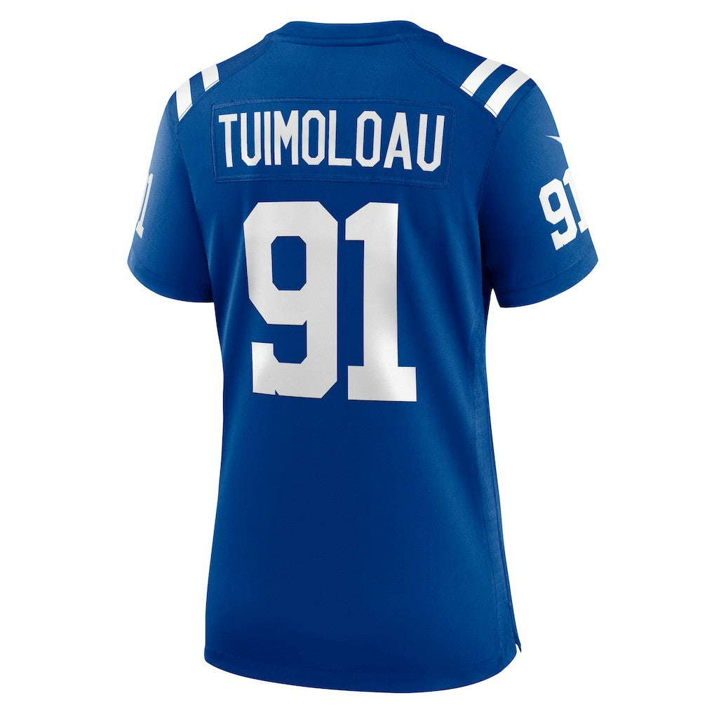 Indianapolis Colts Nike JT Tuimoloau  Women's Team Game Jersey