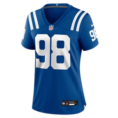 Indianapolis Colts Nike Eric Johnson II  Women's Team Game Jersey