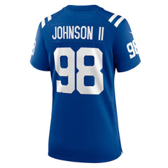 Indianapolis Colts Nike Eric Johnson II  Women's Team Game Jersey