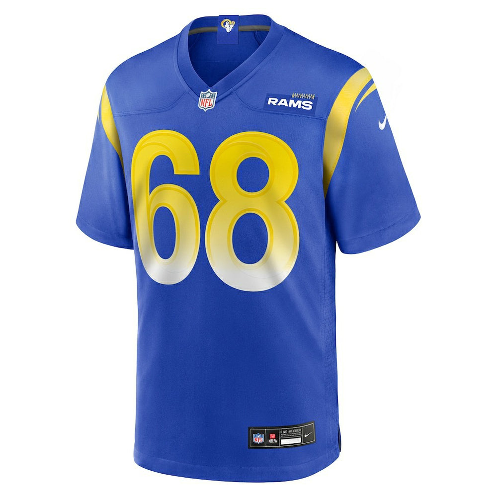 Los Angeles Rams Nike David Quessenberry  Team Game Jersey