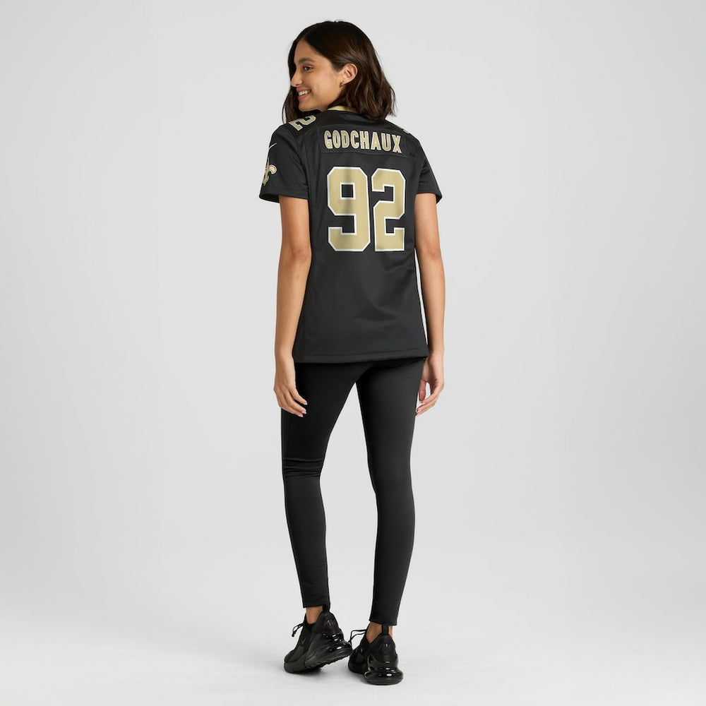 New Orleans Saints Nike Davon Godchaux  Women's Team Game Jersey