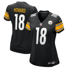 Pittsburgh Steelers Nike Will Howard  Women's Team Game Jersey