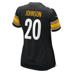 Pittsburgh Steelers Nike Kaleb Johnson  Women's Team Game Jersey