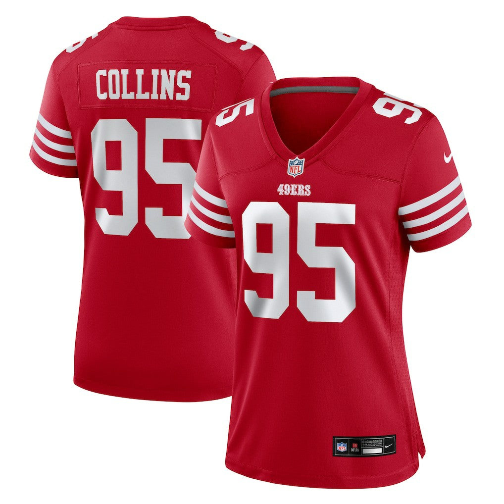 San Francisco 49ers Nike Alfred Collins  Women's Team Game Jersey
