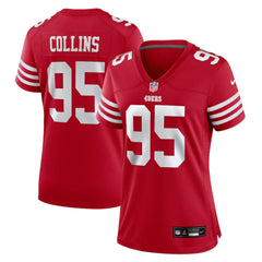 San Francisco 49ers Nike Alfred Collins  Women's Team Game Jersey