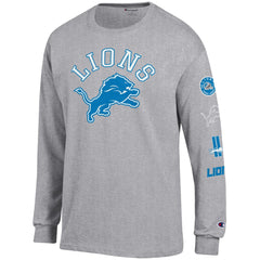 Detroit Lions Champion Seal Long Sleeve T-Shirt