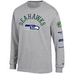 Seattle Seahawks Champion Seal Long Sleeve T-Shirt