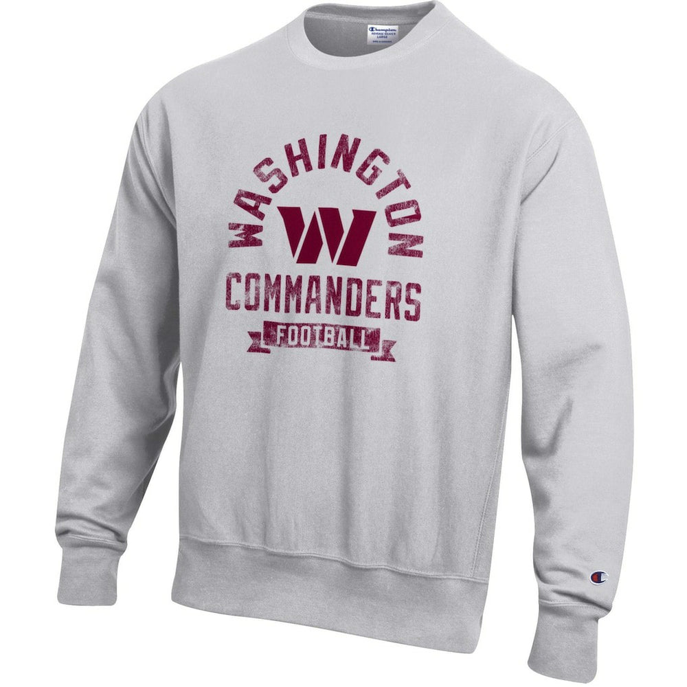 Washington Commanders Champion Reverse Weave Fleece Pullover Sweatshirt