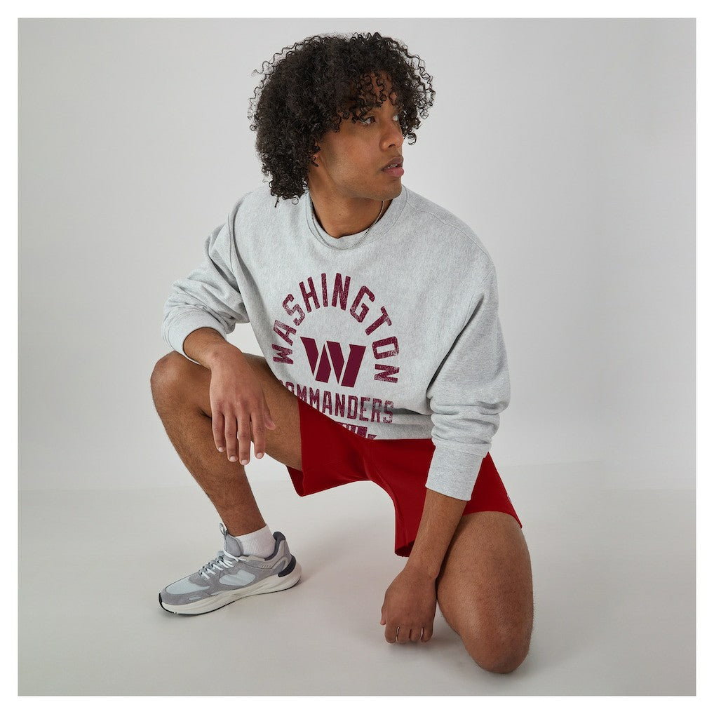 Washington Commanders Champion Reverse Weave Fleece Pullover Sweatshirt