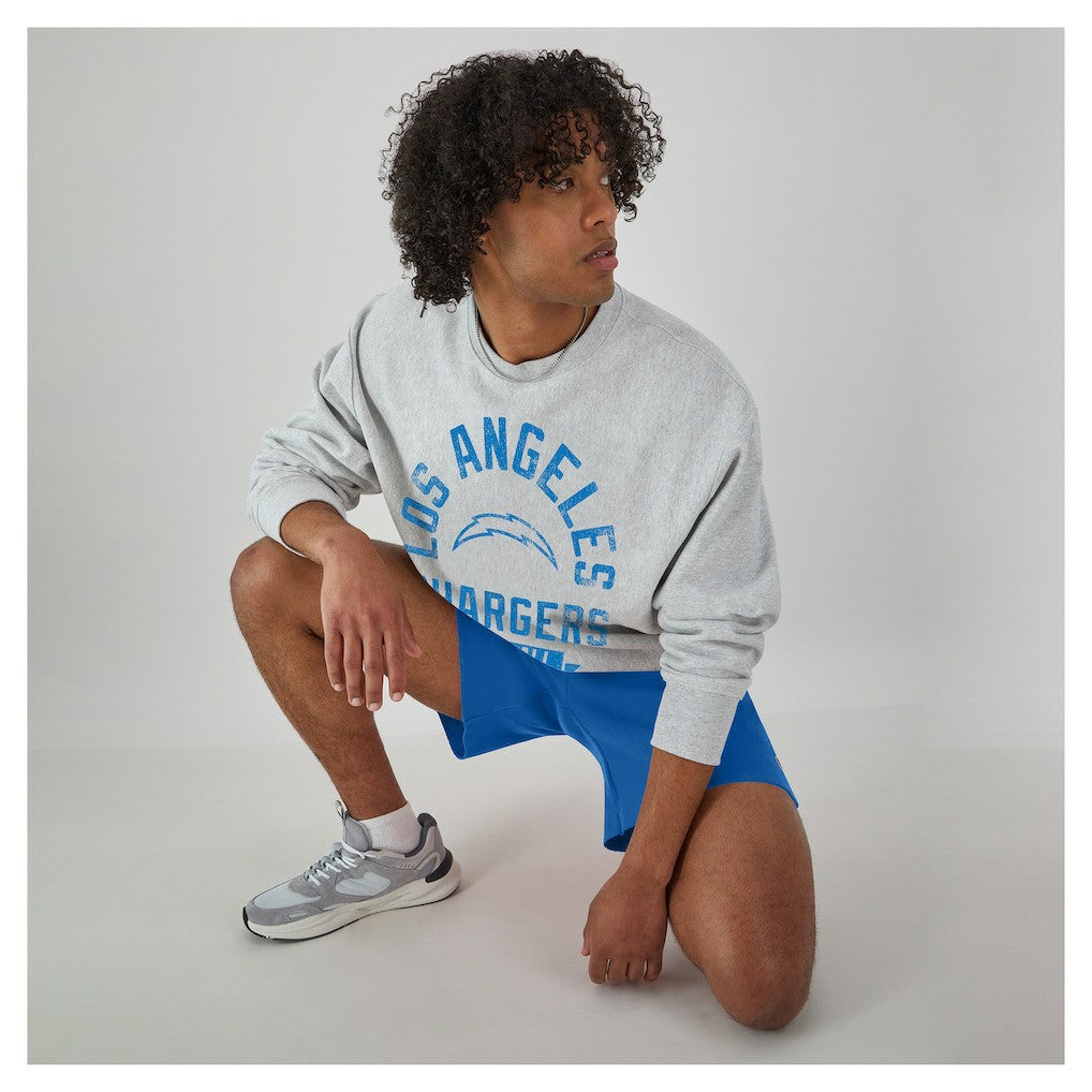 Los Angeles Chargers Champion Reverse Weave Fleece Pullover Sweatshirt