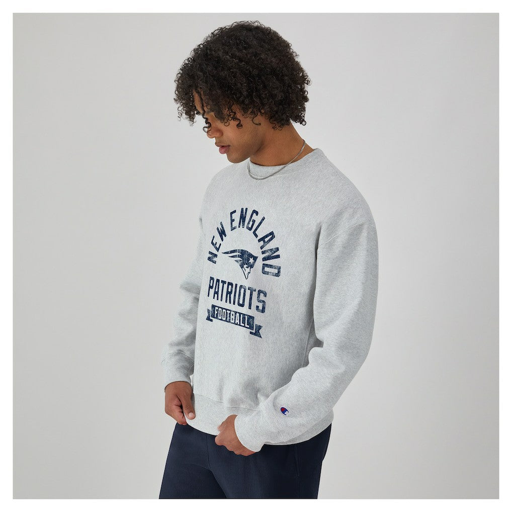 New England Patriots Champion Reverse Weave Fleece Pullover Sweatshirt