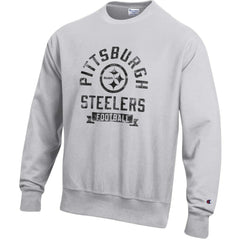 Pittsburgh Steelers Champion Reverse Weave Fleece Pullover Sweatshirt
