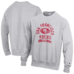 San Francisco 49ers Champion Reverse Weave Fleece Pullover Sweatshirt