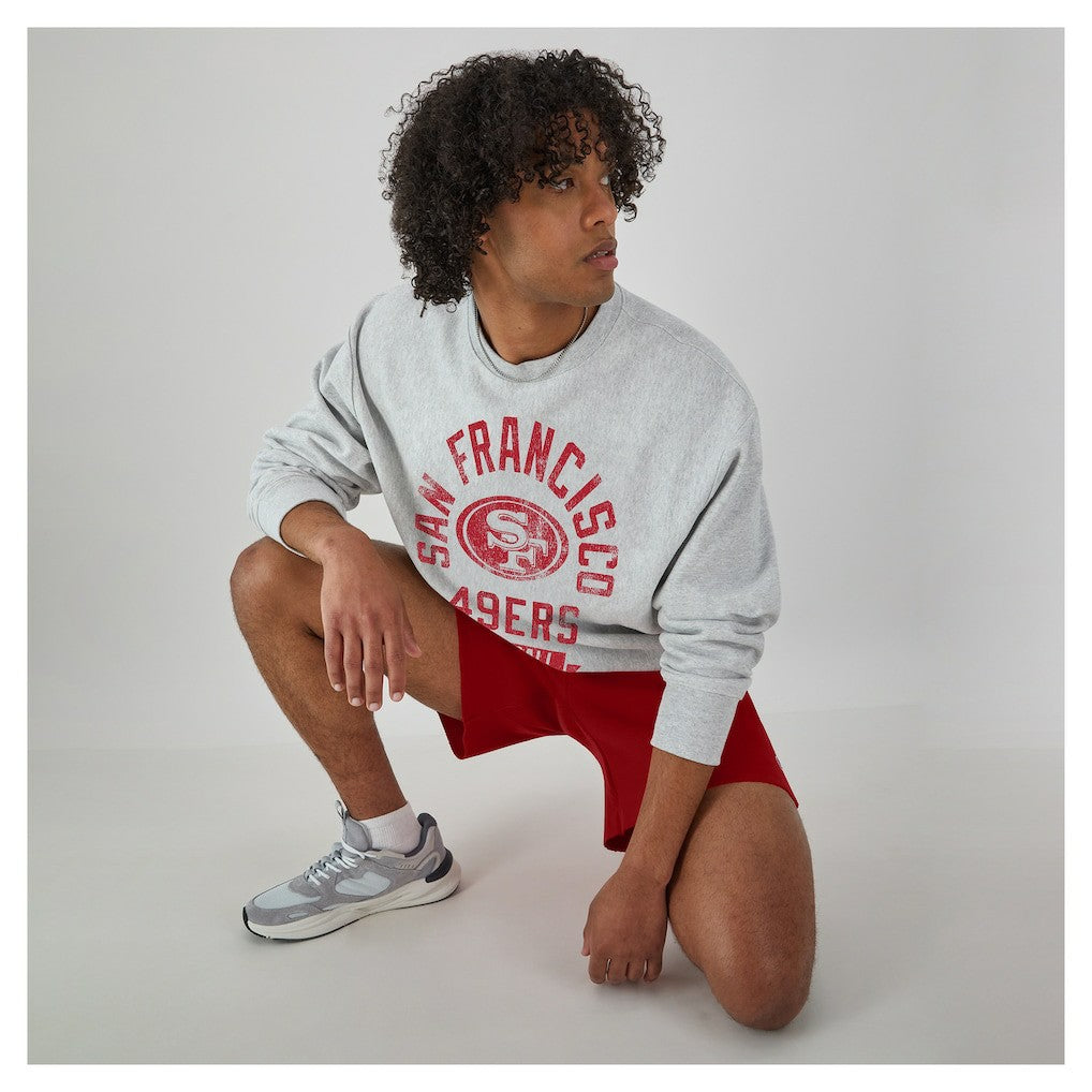 San Francisco 49ers Champion Reverse Weave Fleece Pullover Sweatshirt