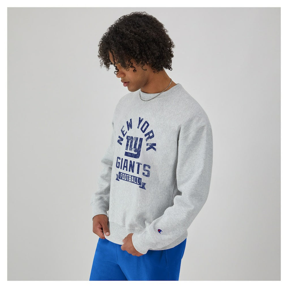 New York Giants Champion Reverse Weave Fleece Pullover Sweatshirt