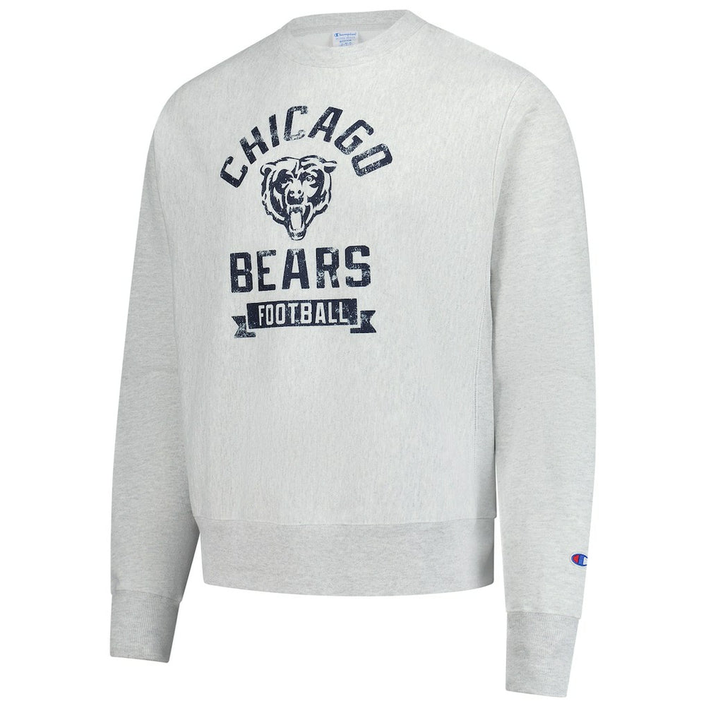 Chicago Bears Champion Reverse Weave Fleece Pullover Sweatshirt