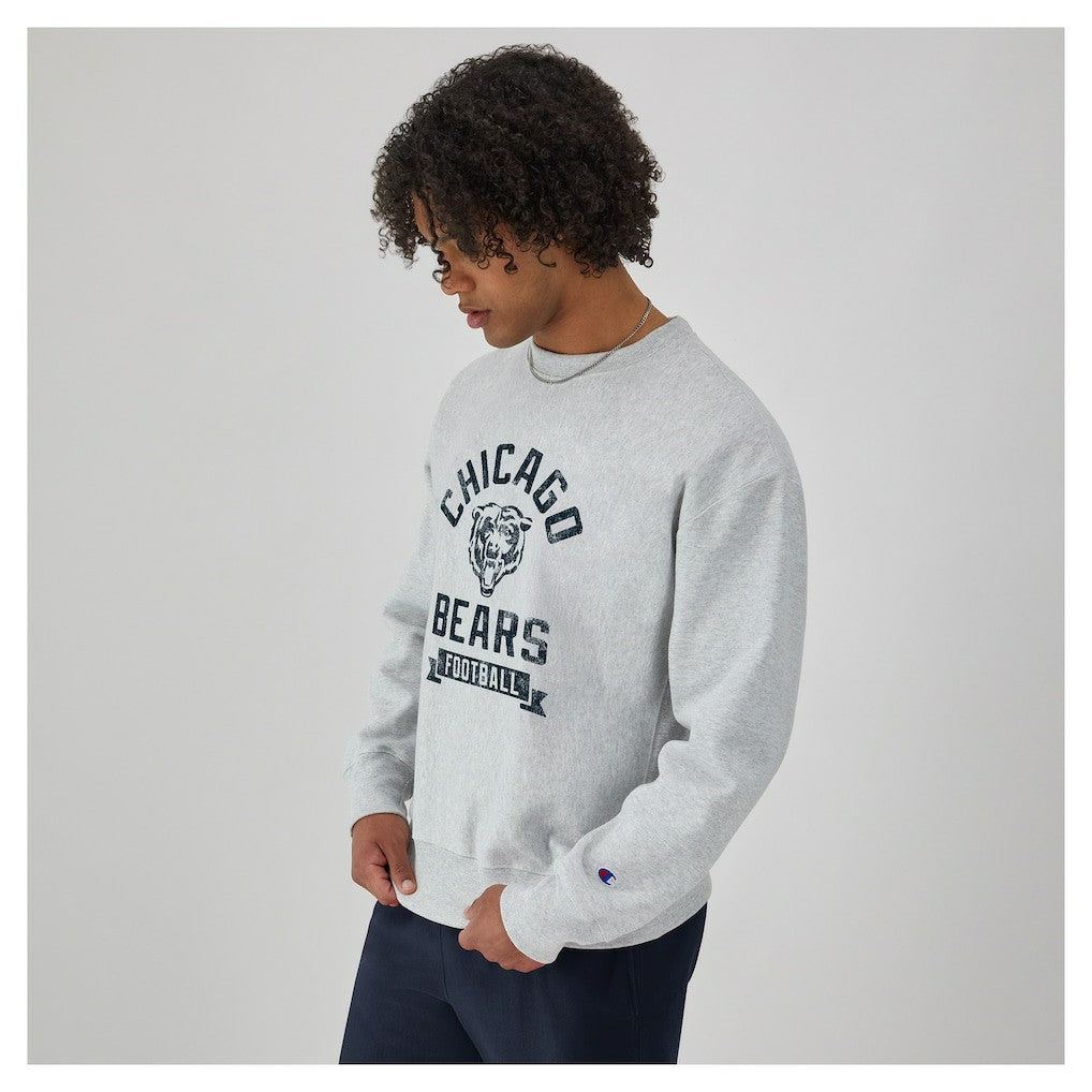 Chicago Bears Champion Reverse Weave Fleece Pullover Sweatshirt