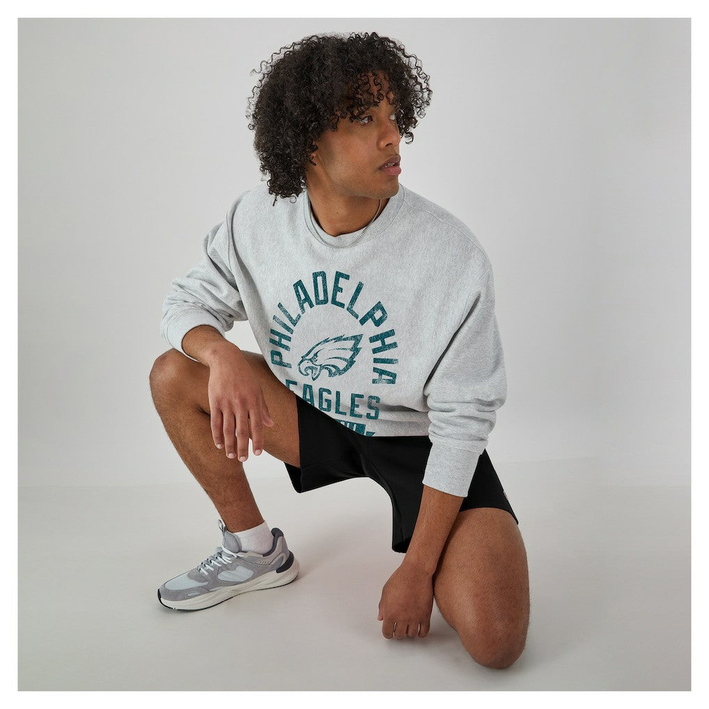 Philadelphia Eagles Champion Reverse Weave Fleece Pullover Sweatshirt