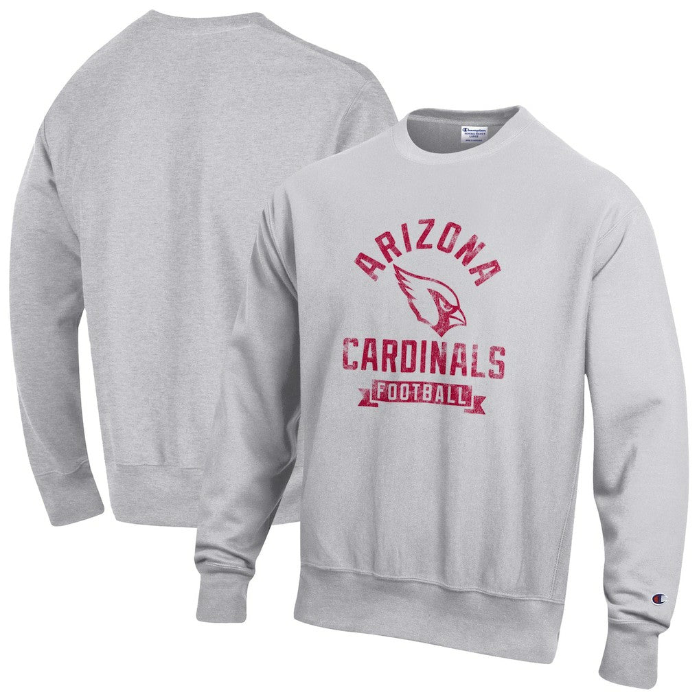 Arizona Cardinals Champion Reverse Weave Fleece Pullover Sweatshirt