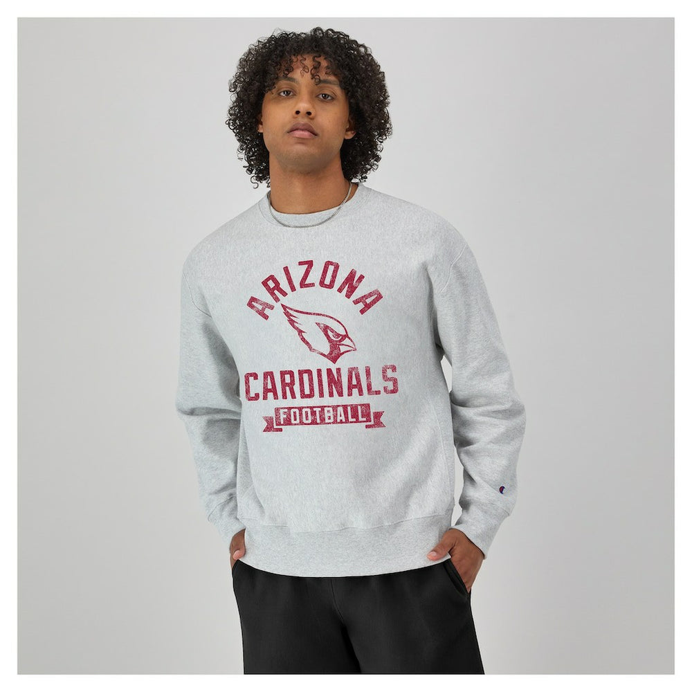 Arizona Cardinals Champion Reverse Weave Fleece Pullover Sweatshirt