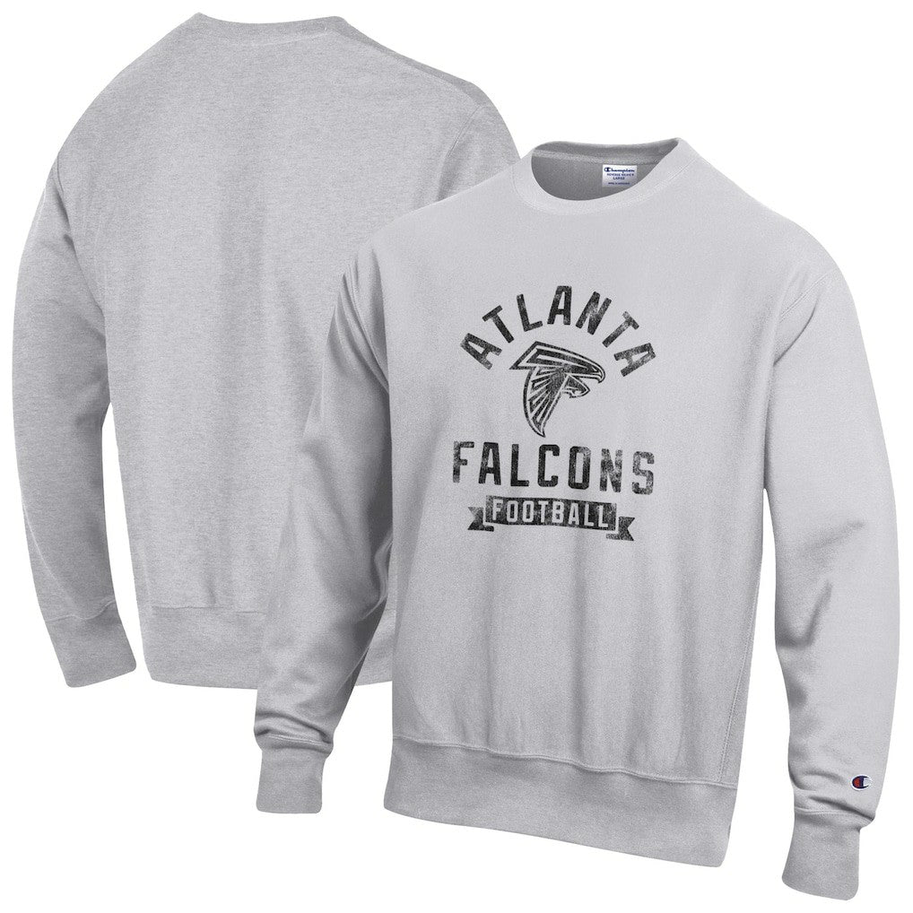 Atlanta Falcons Champion Reverse Weave Fleece Pullover Sweatshirt