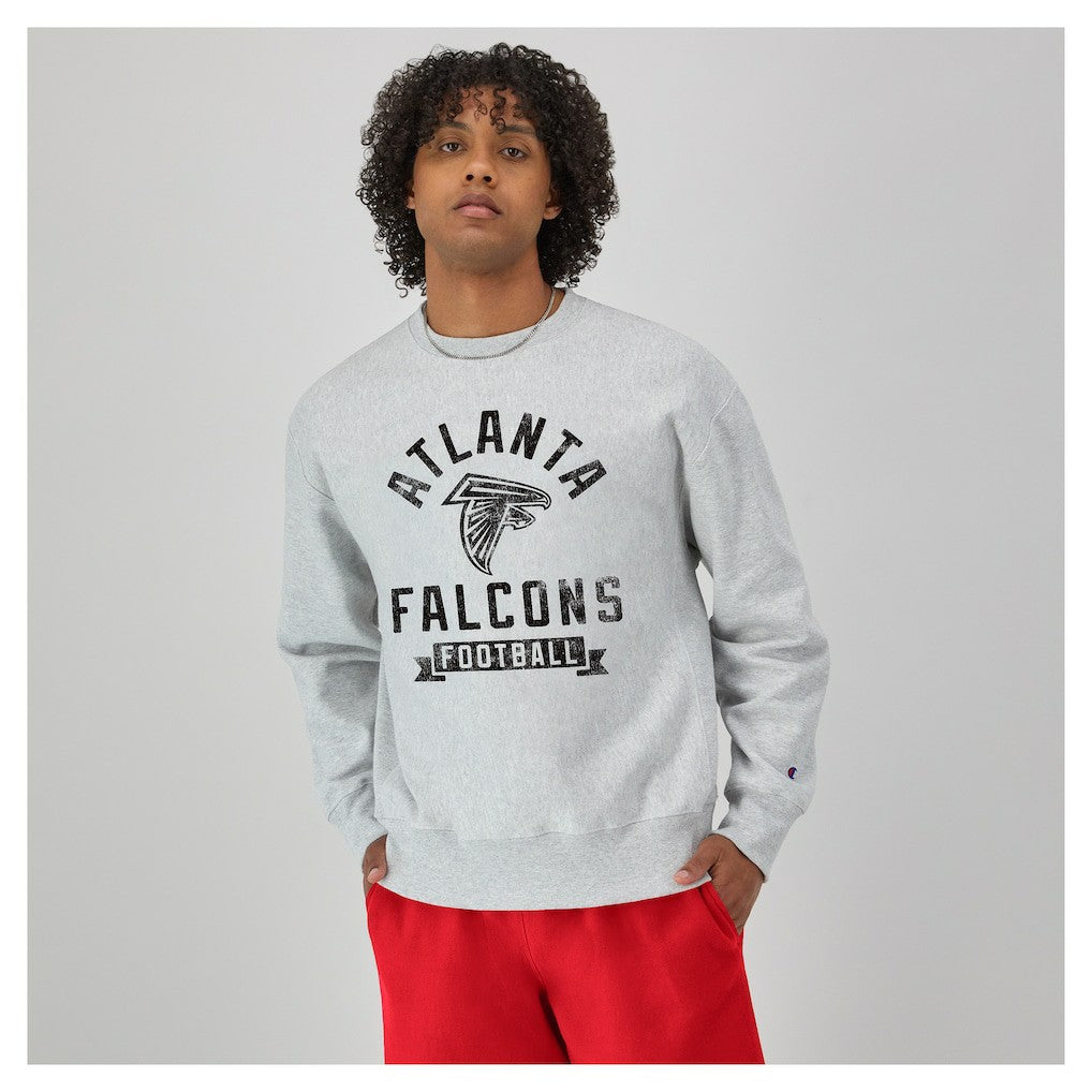 Atlanta Falcons Champion Reverse Weave Fleece Pullover Sweatshirt