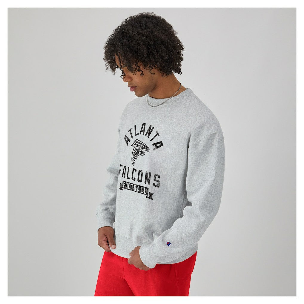 Atlanta Falcons Champion Reverse Weave Fleece Pullover Sweatshirt