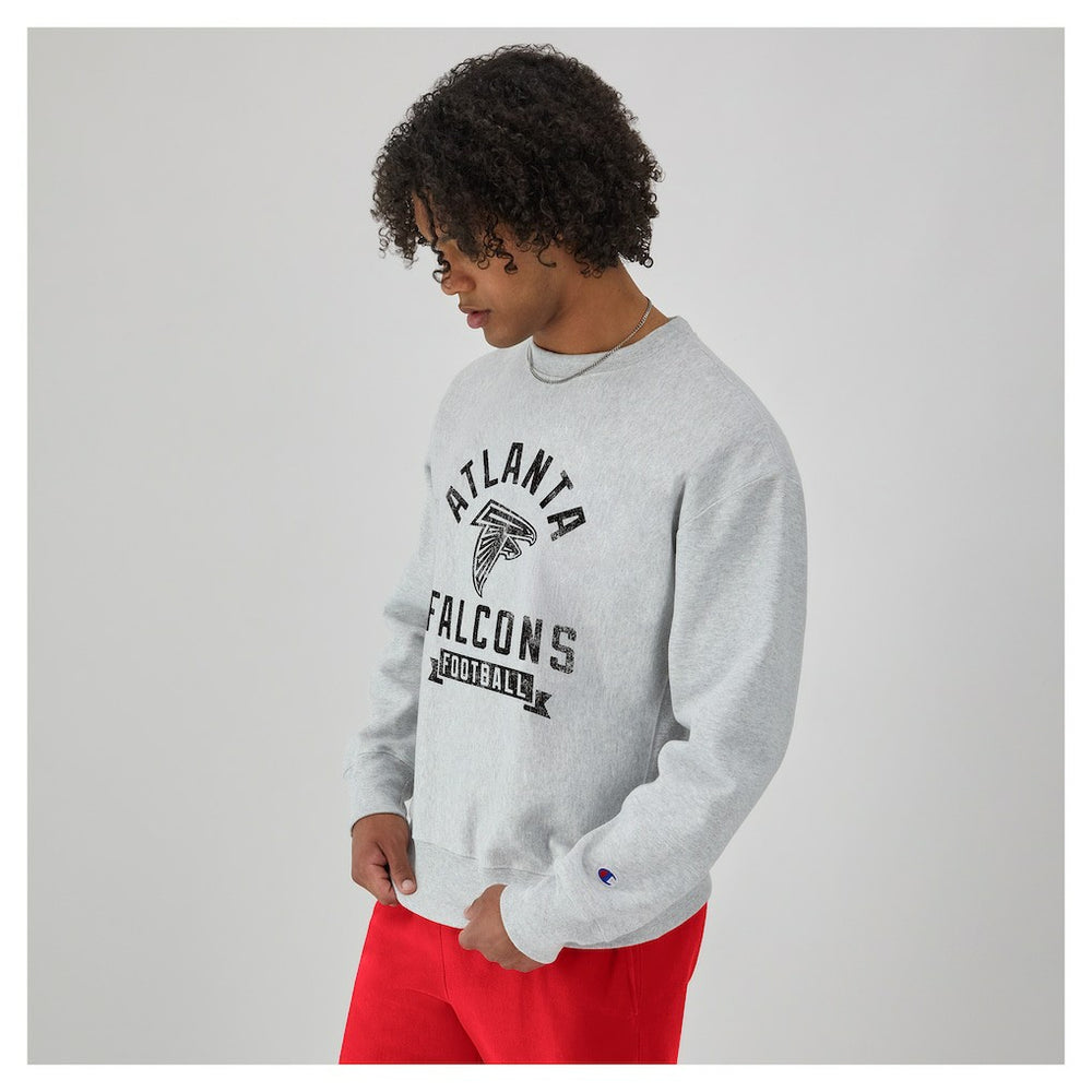 Atlanta Falcons Champion Reverse Weave Fleece Pullover Sweatshirt