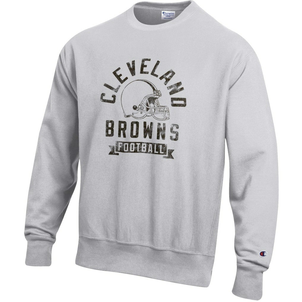 Cleveland Browns Champion Reverse Weave Fleece Pullover Sweatshirt