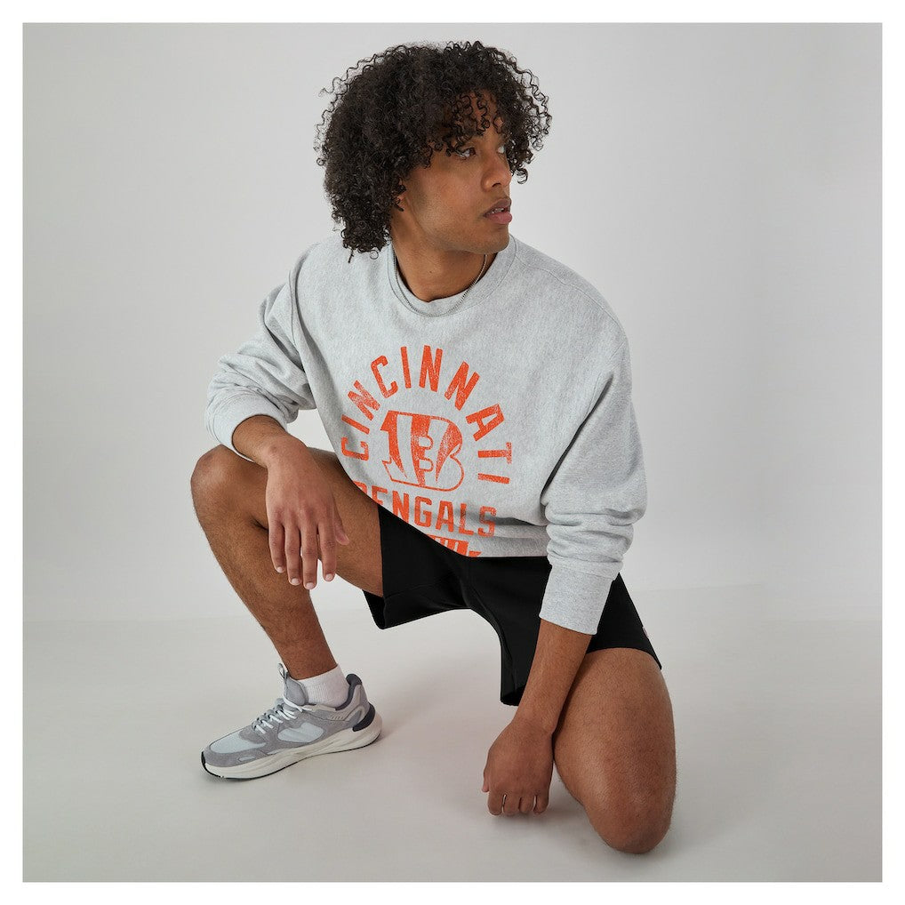 Cincinnati Bengals Champion Reverse Weave Fleece Pullover Sweatshirt
