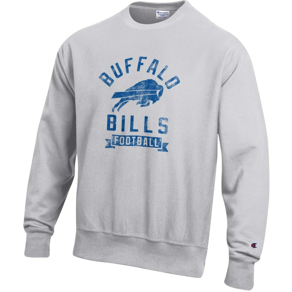 Buffalo Bills Champion Reverse Weave Fleece Pullover Sweatshirt