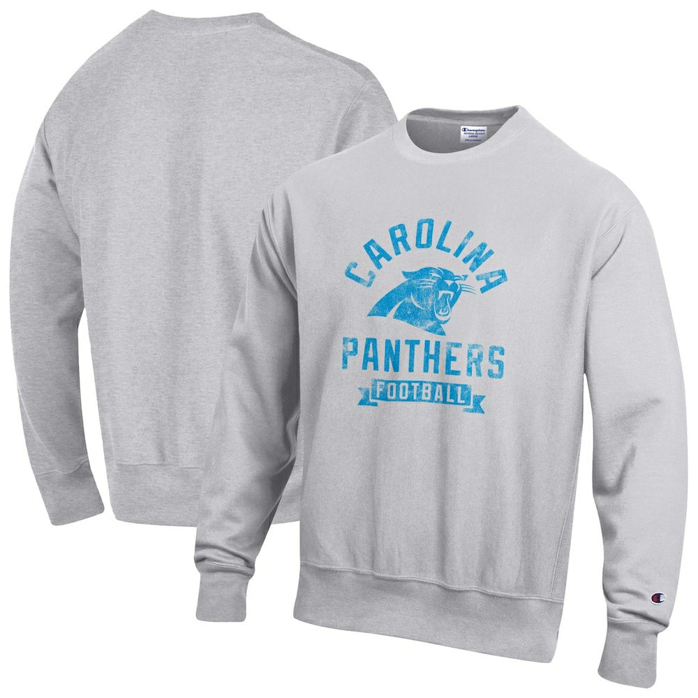 Carolina Panthers Champion Reverse Weave Fleece Pullover Sweatshirt
