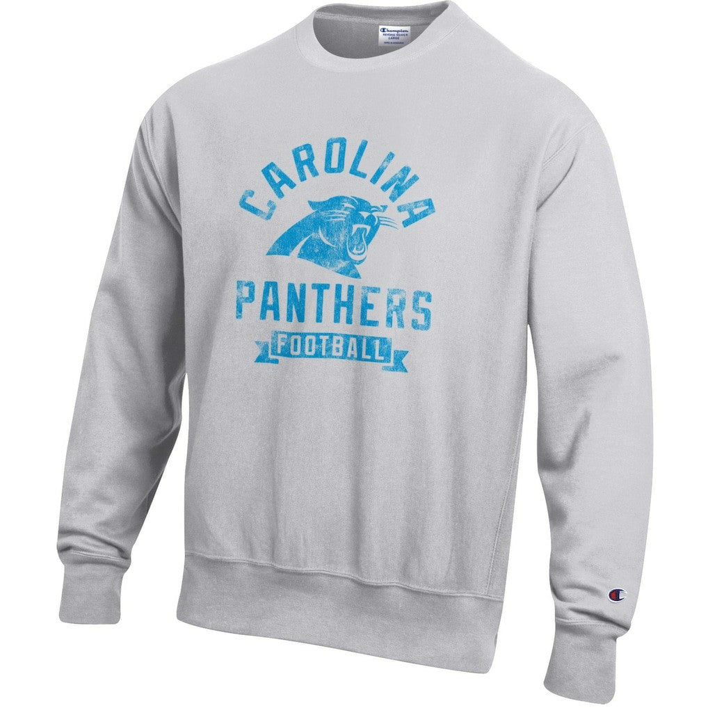 Carolina Panthers Champion Reverse Weave Fleece Pullover Sweatshirt