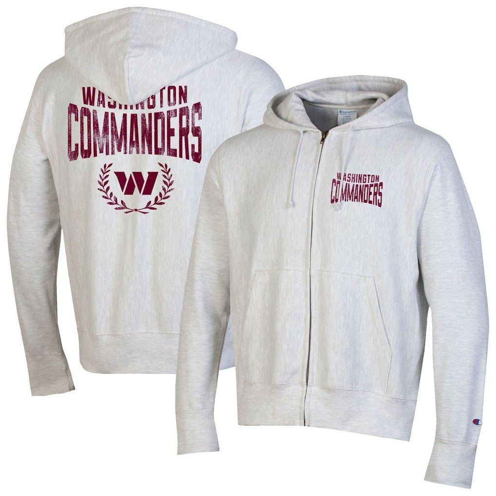 Washington Commanders Champion Reverse Weave Full-Zip Hoodie
